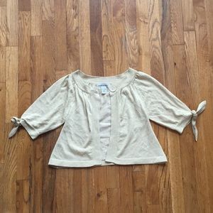 Gold Sweater Project Cardigan